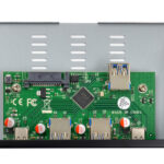 POWERTECH front panel 5.25" σε 2x USB 3.1 & 2x USB-C