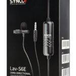 SYNCO μικρόφωνο Lav-S6E με clip-on