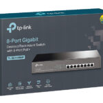 TP-LINK desktop/rackmount switch TL-SG1008MP