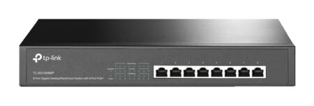 TP-LINK desktop/rackmount switch TL-SG1008MP