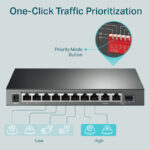 TP-LINK Desktop Switch TL-SG1210MP