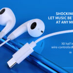 YISON earphones με μικρόφωνο X8
