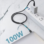 CT-CM100-PB1 CABLETIME καλώδιο USB-C CT-CM100 E-mark