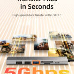 CABLETIME docking station CT-HBP2-AG7