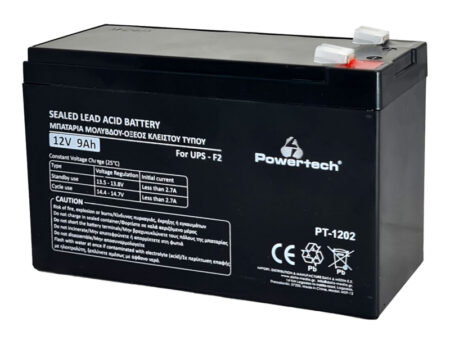 POWERTECH μπαταρία μολύβδου PT-1202 για UPS
