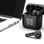 POWERTECH earphones με θήκη φόρτισης PT-1227