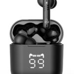POWERTECH earphones με θήκη φόρτισης PT-1227