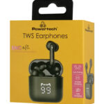 POWERTECH earphones με θήκη φόρτισης PT-1227
