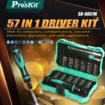 PROSKIT σετ κατσαβίδι ακριβείας SD-9857M με 54 μύτες
