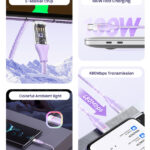 USAMS καλώδιο USB-C σε USB-C US-SJ640