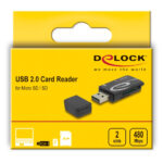 DELOCK card reader 91602 για SD & micro SD