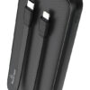 POWERTECH power bank με καλώδια και οθόνη PT-1063 10000mAh