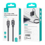 USAMS καλώδιο USB-C σε USB-C US-SJ684