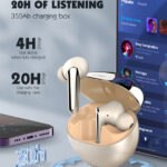 LDNIO earphones με θήκη φόρτισης T01