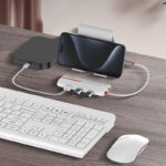 LDNIO USB hub DS-26U με θύρα δικτύου