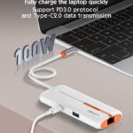 LDNIO USB hub DS-26U με θύρα δικτύου
