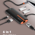 LDNIO USB hub DS-26U με θύρα δικτύου