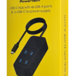 POWERTECH USB 3.2 hub PTR-0156 4x θυρών