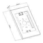 BRATECK επιτοίχια βάση tablet PAD34-01