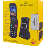 POWERTECH κινητό τηλέφωνο Sentry 4G Flip