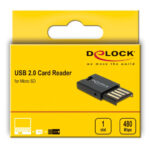 DELOCK USB card reader 91603 για κάρτες μνήμης micro SD