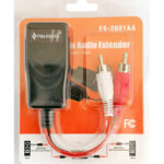 FOLKSAFE audio extender FS-2001AA μέσω καλωδίου RJ45