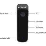 RETEVIS ασύρματος πομποδέκτης RB637 με Bluetooth ακουστικό