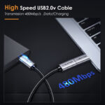 CABLETIME αντάπτορας USB-C σε micro USB CT-CMMCBF