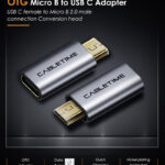 CABLETIME αντάπτορας micro USB σε USB-C CT-CFMCB