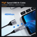 CABLETIME αντάπτορας micro USB σε USB-C CT-CFMCB