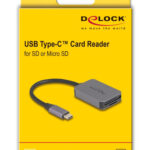 DELOCK card reader 91009 για SD & micro SD