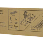 BRATECK cable management γραφείου CC11-10-1