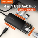 CABLETIME USB hub CT-HUBT5-PB