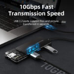 CABLETIME USB hub CT-HUBT5-PB