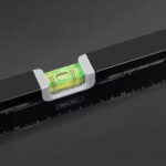 DELI αλφάδι DL290500B με 2 μάτια & χάρακα