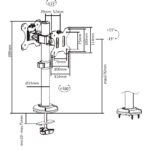 BRATECK Βάση γραφείου LDT40-G02 για 2 οθόνες 17" – 32"