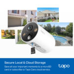 TP-LINK smart ηλιακή κάμερα Tapo C425 KIT