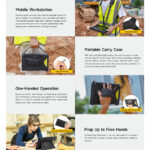 ULEFONE θήκη προστασίας & μεταφοράς UAS07 για tablet Armor Pad 4 series