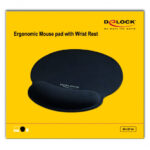 DELOCK Mousepad 12559 με στήριγμα καρπού