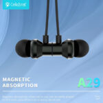 CELEBRAT earphones A29 με μαγνήτη