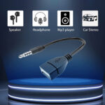 POWERTECH καλώδιο 3.5mm σε USB 2.0 female CAB-J055