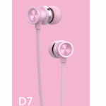 CELEBRAT earphones με μικρόφωνο D7