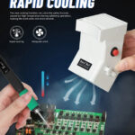 KAISI σταθμός απορρόφησης καπνού & fan ψύξης MaT Mini για μικροσκόπιο