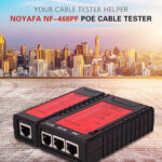 NOYAFA tester καλωδίων δικτύου NF-468PF για PoE RJ45 & RJ11