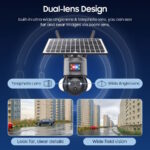 SECTEC smart ηλιακή κάμερα ST-558-6M-12X-4G-EU