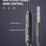 YISON earphones με μικρόφωνο X4