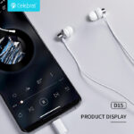 CELEBRAT earphones με μικρόφωνο D15