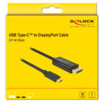 DELOCK καλώδιο USB-C σε DisplayPort 85256