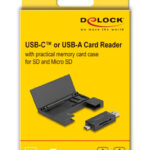 DELOCK card reader 91014 για SD & micro SD