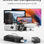 CABLETIME card reader CT-ASD3-PB για SD & micro SD